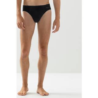 Mey Herren Slip schwarz Baumwolle & Mix unifarben
