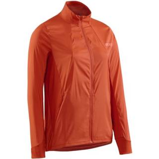 CEP Cold Weather Windbreaker - Str. S, Orange, Vindtæt & Vandafvisende til Dame