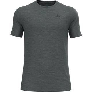 Odlo Merino 160 Baselayer Crew Neck S/S Merino undertøj Herrer størrelse L farve grå