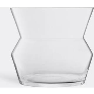 LSA International Vases - 'Sculpt' vase, medium, transparent in Clear Glass
