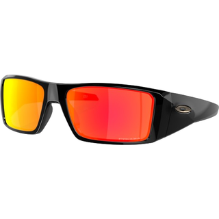 Oakley Mand OO9231 HELIOSTAT 923106 Solbriller O_matter Sort Rød Firkantet Normal Prizm