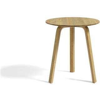 HAY Bella Coffee Table Ø45 x H49 WB Lacquered Oak