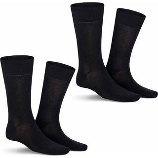 KUNERT Men Herren Socken schwarz Baumwolle & Mix unifarben