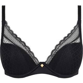 Norah Chic Plunge T-shirt Bra - Bøjle Bh & Fyld - Black