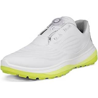 Ecco LT1 BOA Vandtætte Herre Golfsko Uden Spikes - White - Str. 47 Normal