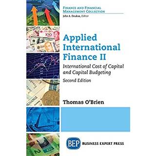Applied International Finance, Volume II