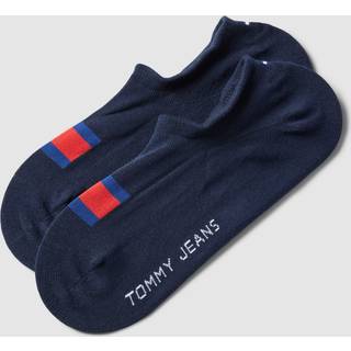 Tommy Uni TJ Flag Footie Socks 2-pak - Navy-2 - Str 35/38
