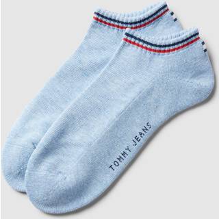 Tommy Men Uni TJ Iconic Sneaker Sock 2-pak - Blue - Str 43/46 * Kampagne *