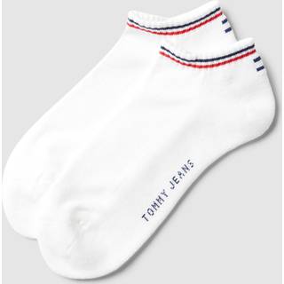 Tommy Men Uni TJ Iconic Sneaker Sock 2-pak - White - Str 43/46