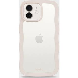 Holdit Mobilcover Wavy Transparent iPhone 12/12 Pro - Creme