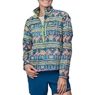 Patagonia Houdini Stash 1/2 Zip Jakke - XS - high hopes geo/salamander