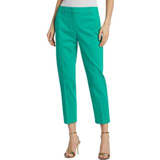 Max Mara Lince slim cotton pants - green - S