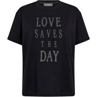 Asa Glam T-shirt, Black, XS