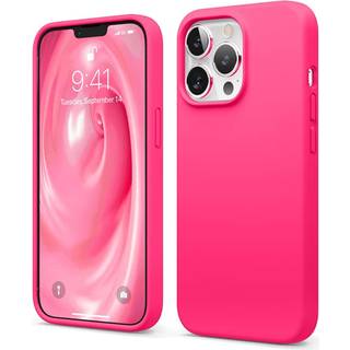 Elago kompatibel med iPhone 13 Pro Case Liquid Silicone Case Full Body Screen Camera Protective Cover Shockproof Slim Phone Case Anti-Scratch Sof