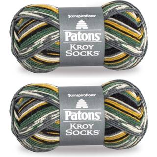 Patons Kroy Socks Yarn 2-Pack Greener-græsarealer