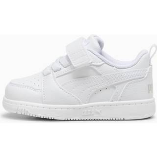 Puma Rebound v6 Lo Toddlers&#39; Sneakers, White, Size 23, Shoes - Cool Light Gray - 23