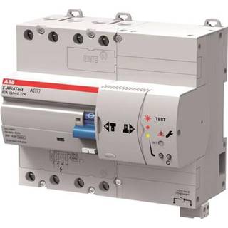 ABB Rcd med selvtest, 4p, 25A, 30 ma, type a