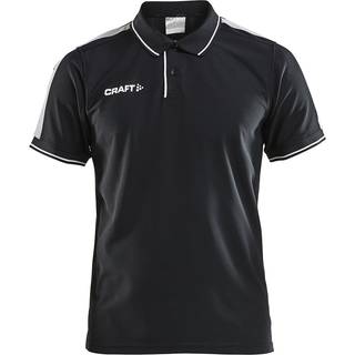 Craft - Pro Control Poloshirt Maend - Black/White S