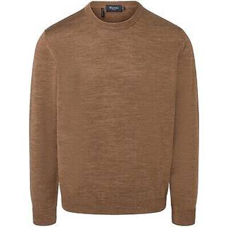 Maerz Herren Pullover braun unifarben