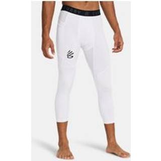 Curry Brand Men's ¾ Leggings White / Black / White XL