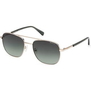 Gant GA7232 32P 57 Solbriller Mænd Guld - Shiny Pale Gold - 57mm