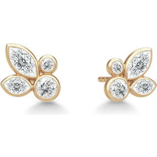 Poesy Earstud White Topaz