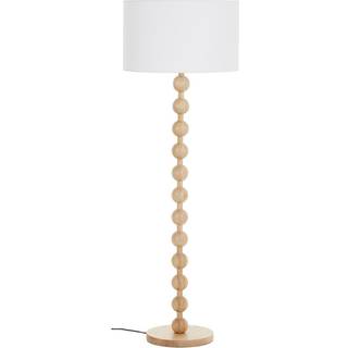 Gulvlampe Shona med træfod