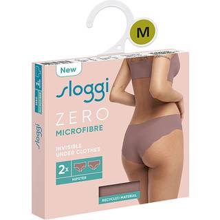 Sloggi dame 2-pak hipster micro str. L - rosa (På lager i varehus)
