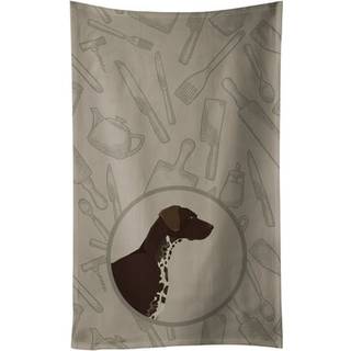 Caroline's Treasures CK2188KTWL tysk korthåret markør i køkkenet køkkenhåndklæde