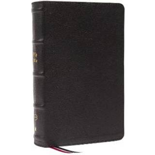 KJV Holy Bible: Large Print Single-Column with 43,000 End-of-Verse Cross References, Black Genuine Leather, Personal Size, Red Letter, Comfort Print: King James Version