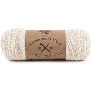 Lion Brand Yarn 150-098F Fiskernes uldgarn Naturligt