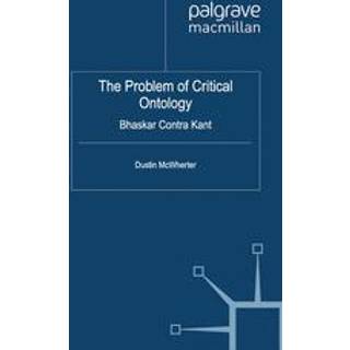 The Problem of Critical Ontology