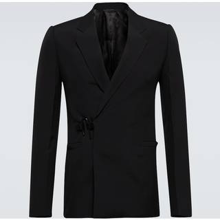 Givenchy Slim-fit technical wool suit jacket - black - EU 44