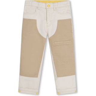 Marc Jacobs Kids Colorblocked jeans - white - Y 4