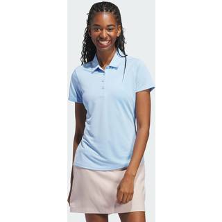Women's Solid Performance Short Sleeve polotrøje - Clear Sky - L