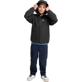 Jack Wolfskin Kids' Flaze Jacket Granite Black, 128
