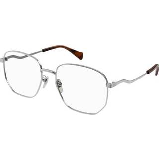 Gucci Kvinde GG0973O 002 Optiske stel Metal Sølv Firkantet