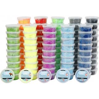 Foam Clay®, ass. farver, 10x10 ds./ 1 pk.