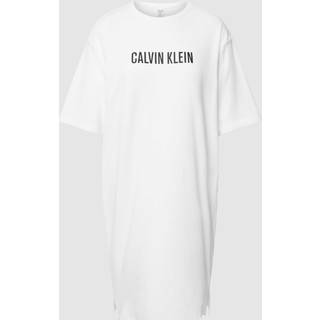 Calvin Klein S/S Nightshirt 100 WHITE M