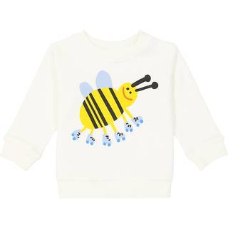 Stella McCartney Kids Sweatshirt Med Tryk Naturhvid 18 Months  Hvid  18 måneder  kvinde