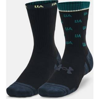 Under Armour Perf Cotton Nov 2-Pack Mid Black XL - Black - XL