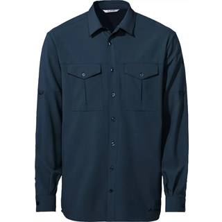 Vaude Rosemoor L/S Shirt II Skjorte Herrer størrelse XXL farve blå