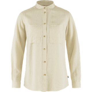 Fjällräven Women's Övik Hemp Shirt Long Sleeve Chalk White, L