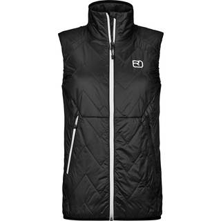 Ortovox Women's Swisswool Piz Vial Vest Uldvest Damer størrelse XS farve sort
