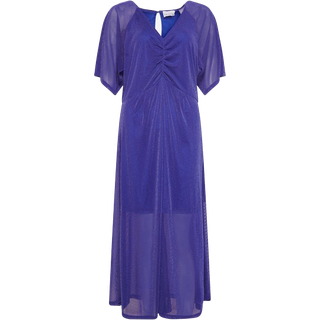 Noella Vienna Midi Dress Dark Blue