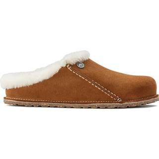 Birkenstock Zermatt Premium Suede Shearling Hjemmesko størrelse 36 - Regular farve brun