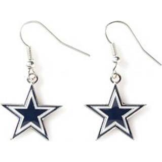 AMINCO NFL DALLAS COWBOYS LOGO DANGLER Øreringe sølvstørrelse 2.5