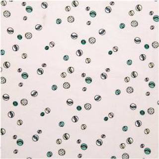Druckstoff Murmeln grau 140cm - Grau
