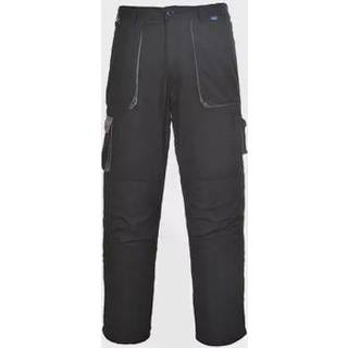 Portwest TX11 Portwest Texo Bukser Med Kontrast Farve 2XL Sort Høj