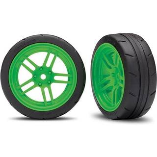 Traxxas 8373G Tires & Wheels Response 1,9" Touring Green Front VXL (2)